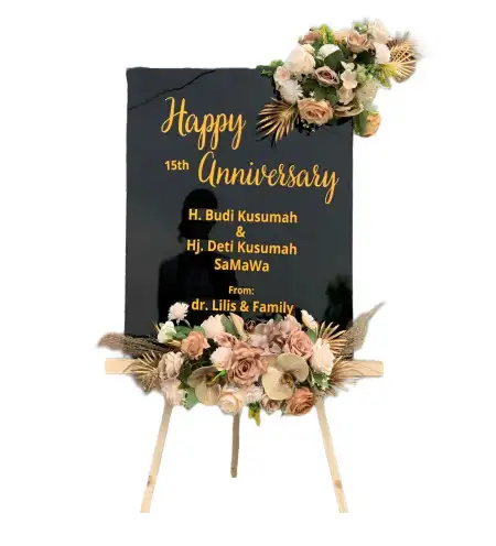 Papan Bunga Akrilik java integrated industrial and ports estate